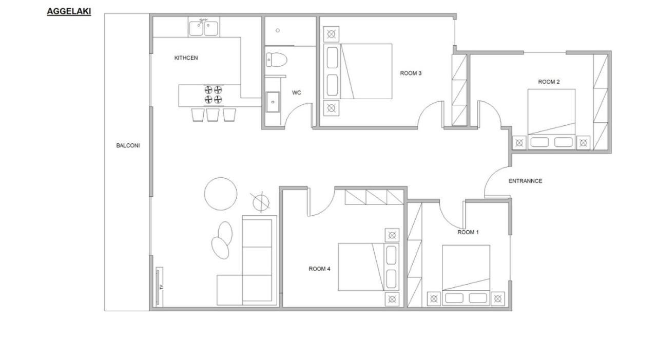 Houseloft Grand Vista Apartment เทสซาโลนิกิ ภายนอก รูปภาพ